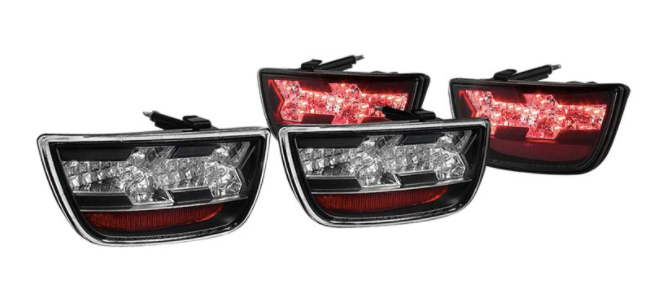 Spyder® (10-13) Camaro Black LED Tail Lights
