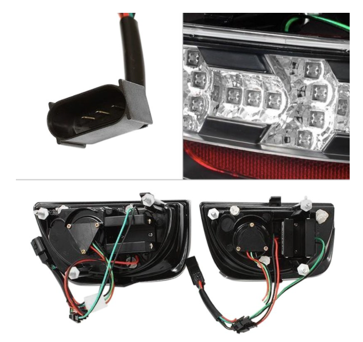 Spyder® (10-13) Camaro Black LED Tail Lights