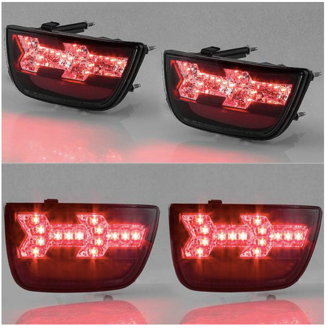 Spyder® (10-13) Camaro Black LED Tail Lights