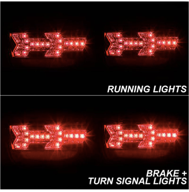 Spyder® (10-13) Camaro Black LED Tail Lights