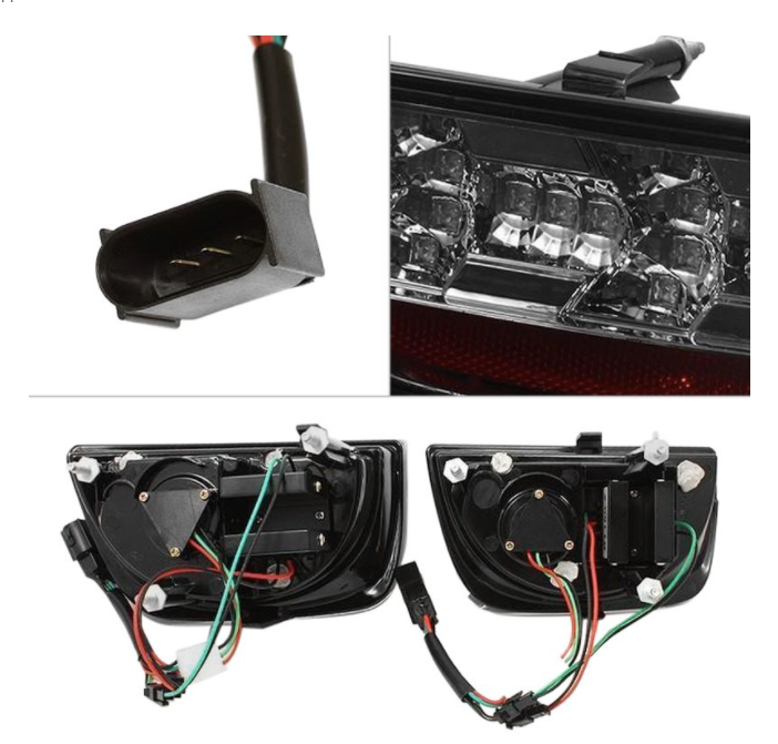 Spyder® (10-15) Camaro 5th Gen Chrome/Smoke LED Tail Lights