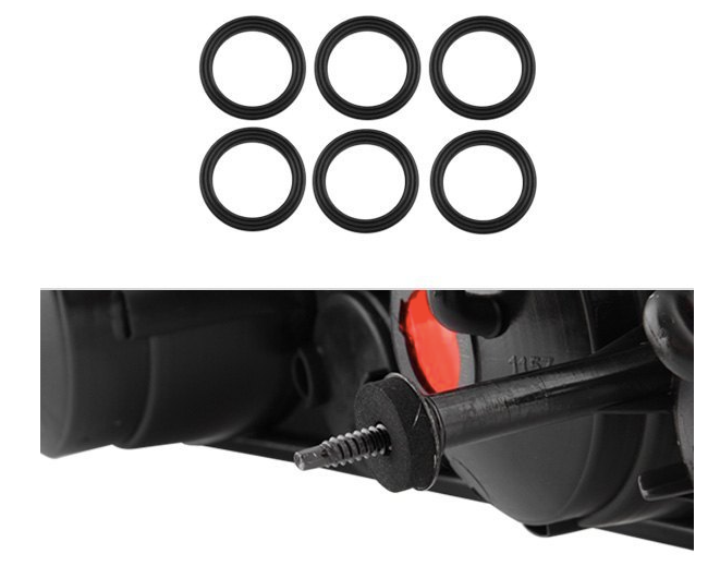 Spyder® (98-02) Chevy Camaro Black/Red Euro Tail Lights