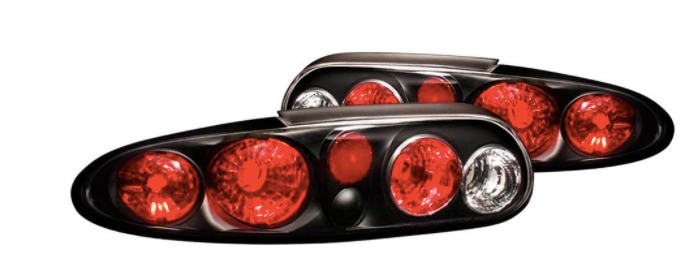Spyder® (93-02) Chevy Camaro Black/Red Euro Tail Lights