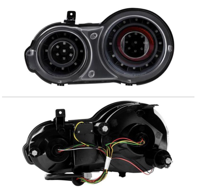 Spyder® (07-22) Nissan GT-R Black LED Tail Lights