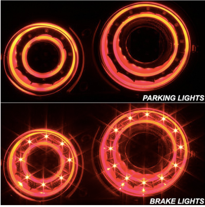 Spyder® (07-22) Nissan GT-R Black LED Tail Lights