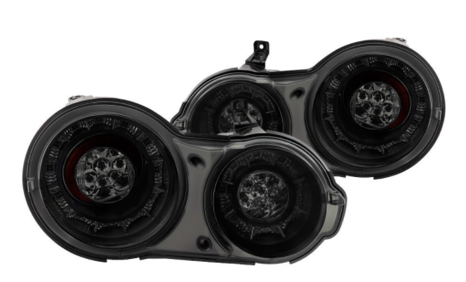 Spyder® (07-22) Nissan GT-R Chrome/Smoke LED Tail Lights