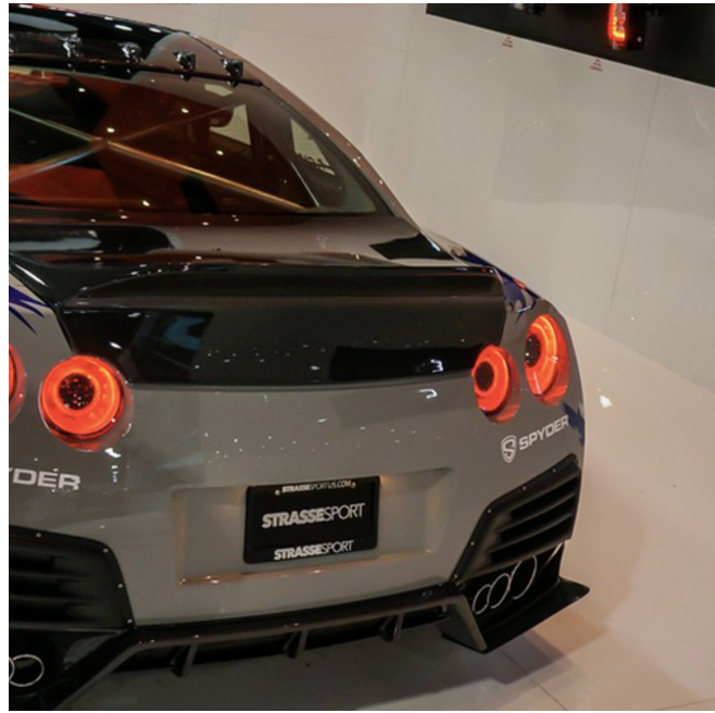 Spyder® (07-22) Nissan GT-R Chrome/Smoke LED Tail Lights