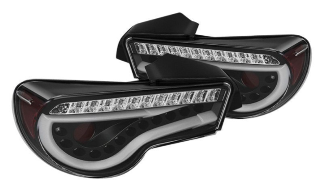 Spyder® (12-20) BRZ/FR-S/86 Black Sequential Fiber Optic LED Tail Lights