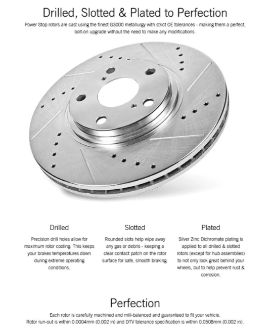 Power Stop® (12-23) WK2 SRT 1-Click Street Warrior Z26 Drilled/Slotted Brake Kit