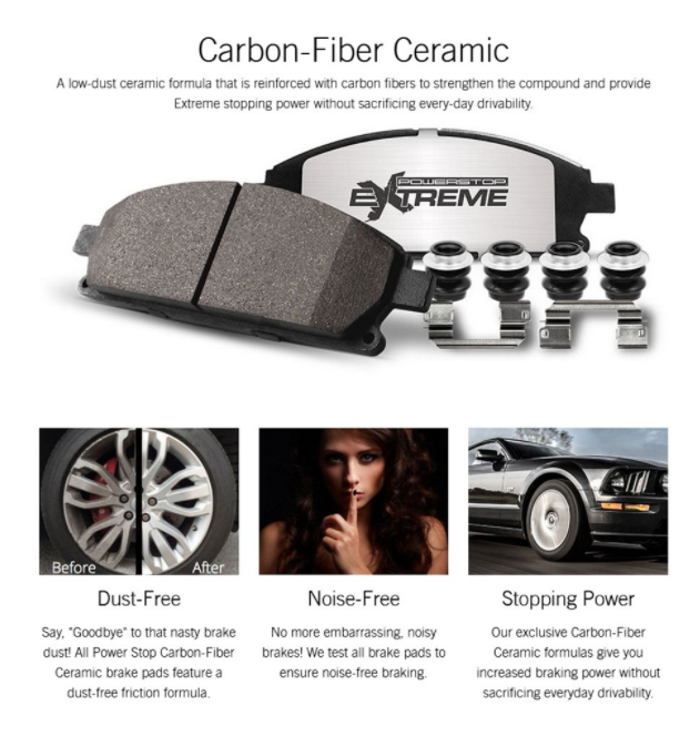 Power Stop® (12-23) WK2 SRT 1-Click Street Warrior Z26 Drilled/Slotted Brake Kit