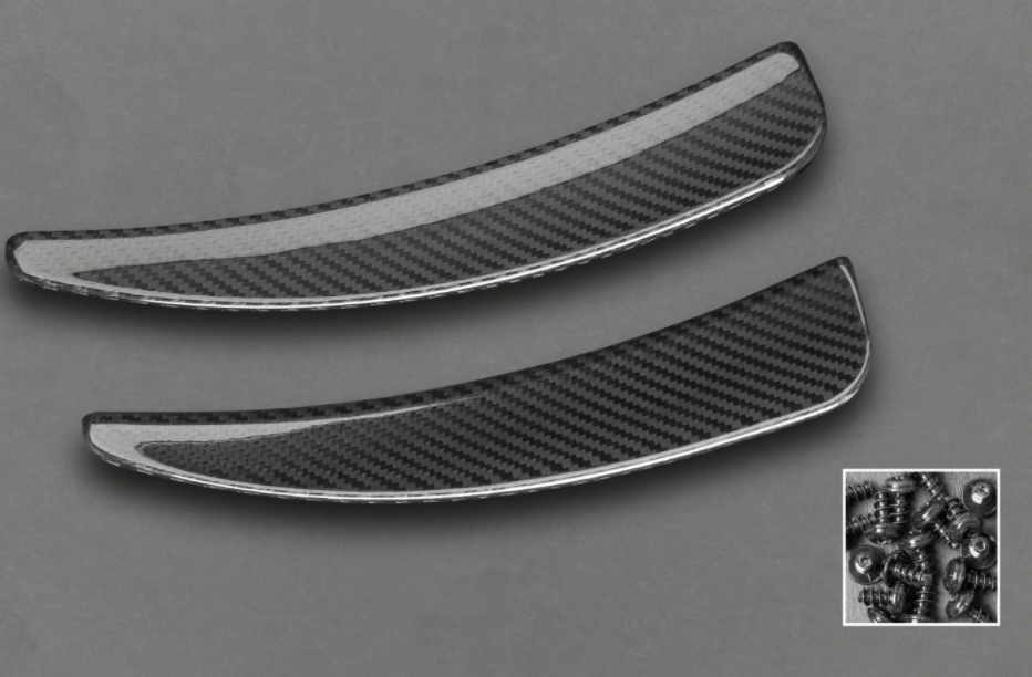 Capristo® (15-23) Audi R8 Carbon Fiber Front Fins