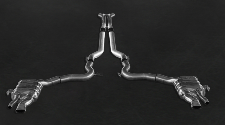 Capristo® (11-18) Bentley Continental GT W12 Valved Exhaust with Mid-Pipes (CES3)