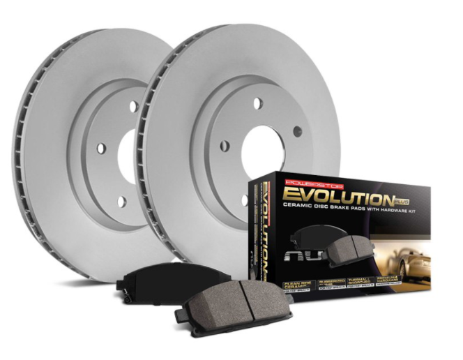 Power Stop® (19-23) GM SUV/Truck Z17 Evolution Geomet® Plain Brake Kit