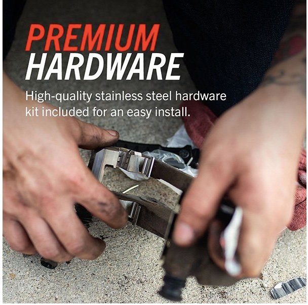 Power Stop® (20-24) Corvette Stingray Z26 Extreme Street Carbon-Fiber Ceramic Front Brake Pads