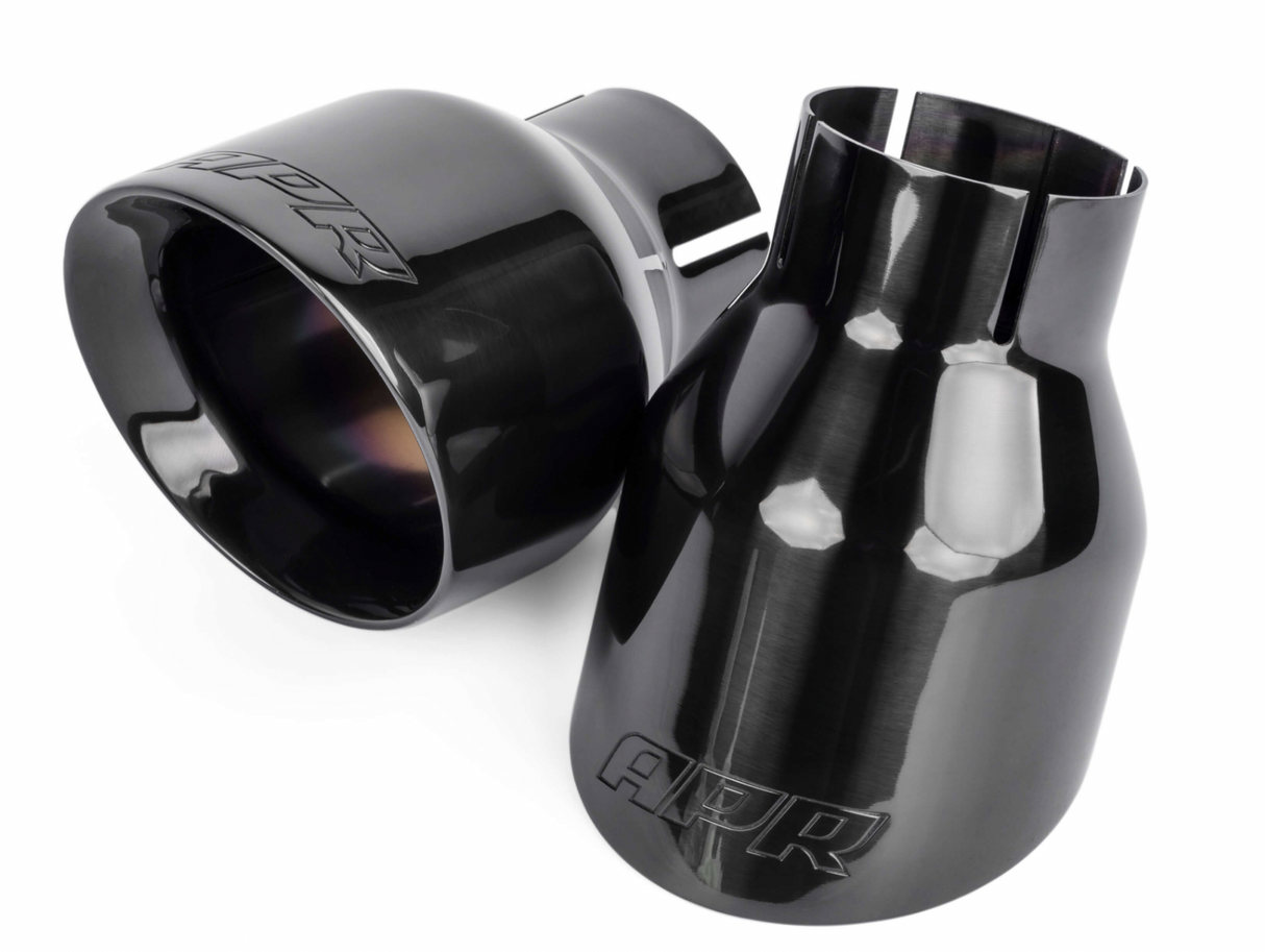 APR® (13-22) Audi/Porsche/Volks Polished Diamond Black 4" OD Exhaust Tips