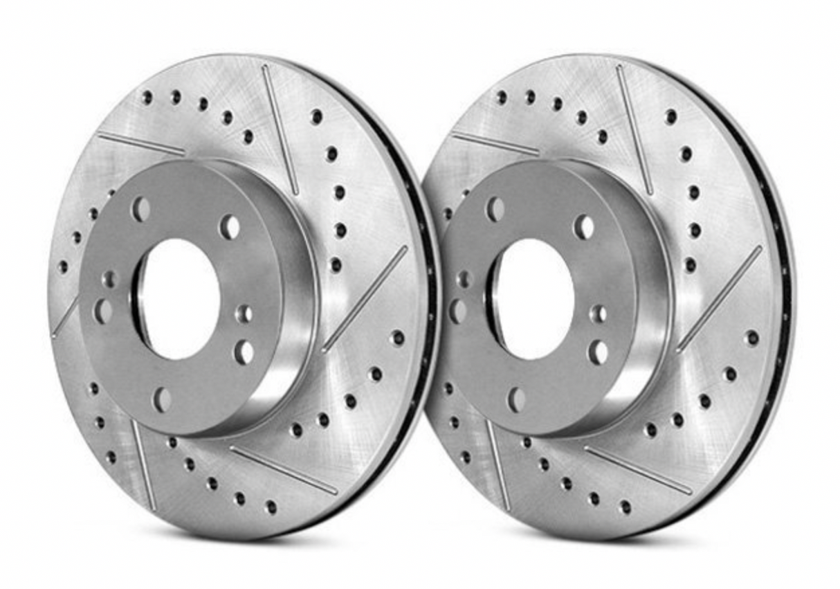 Stoptech® (09-24) CTS-V/Camaro V8 Sport Drilled/Slotted Rear Brake Rotor (6-Piston Brembo Calipers)