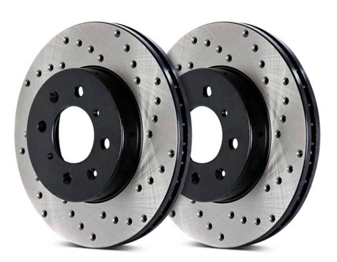 Stoptech® (17-23) Audi S4 Sport Performance Drilled Rear Brake Rotor