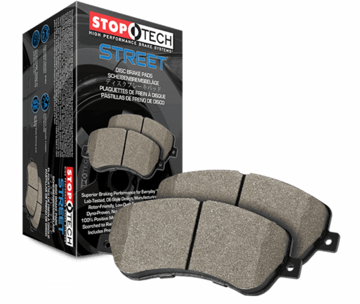 Stoptech® (07-18) Audi A4/A5/S4/S5 Street Performance Brake Pads