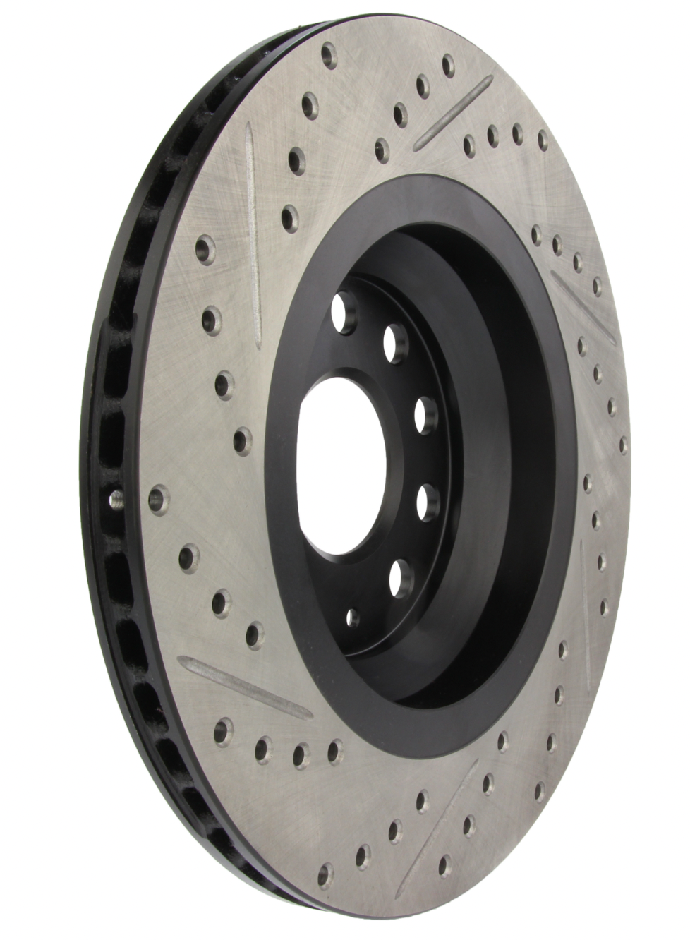 Stoptech® (13-20) Audi S3/RS3 Sport Drilled & Slotted Brake Rotor