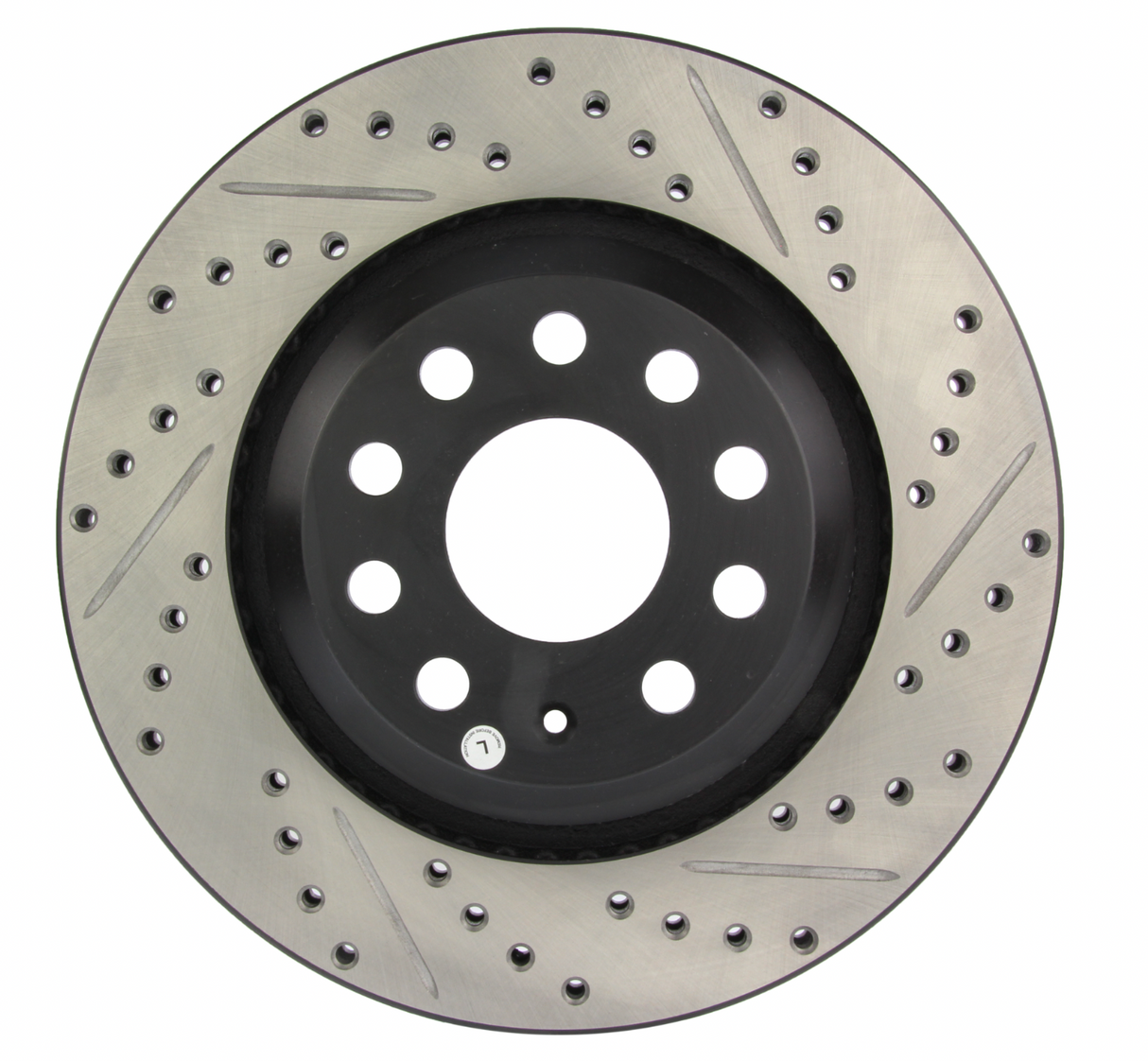 Stoptech® (13-20) Audi S3/RS3 Sport Drilled & Slotted Brake Rotor