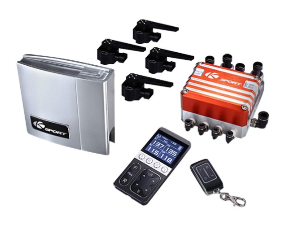 KSport® (15-20) Mustang Airtech Executive™ Front and Rear Air Suspension System
