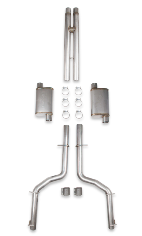 Hooker® (15-16) Charger/300 BlackHeart™ 304 SS Cat-Back Exhaust System