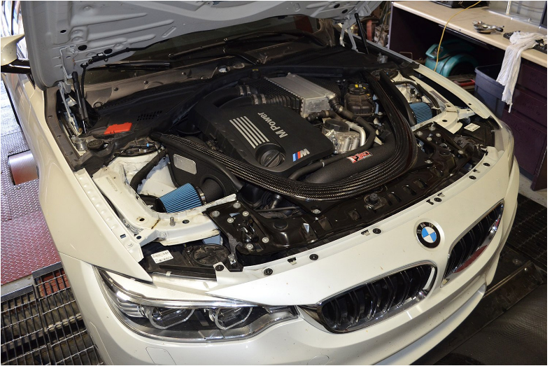 Injen® (14-20) BMW M3/M4 SP Series Wrinkle Black Short Ram Air Intake System