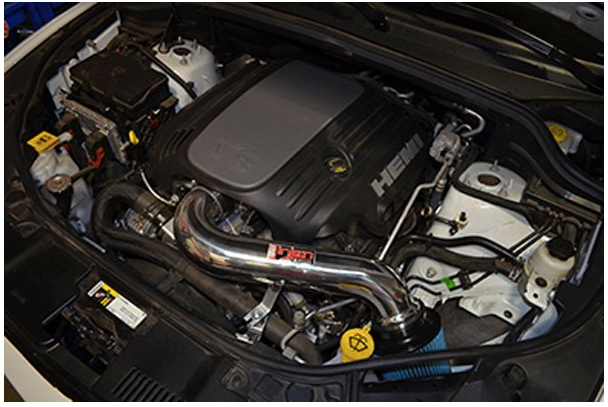 Injen® (11-20) Cherokee 5.7L PF Series Wrinkle Black Short Ram Air Intake System