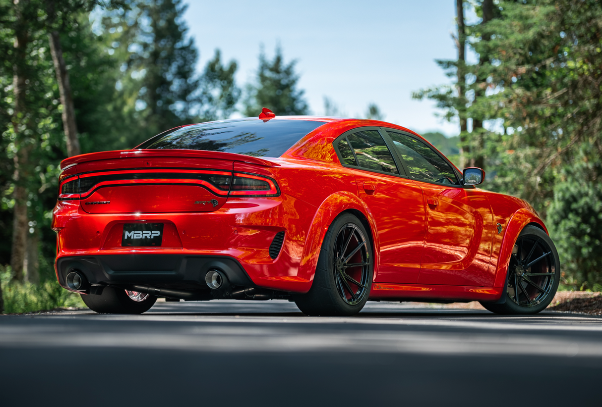 MBRP® (17-23) Charger V8 Armor Lite Aluminum 3" Cat-Back Exhaust with Race Profile