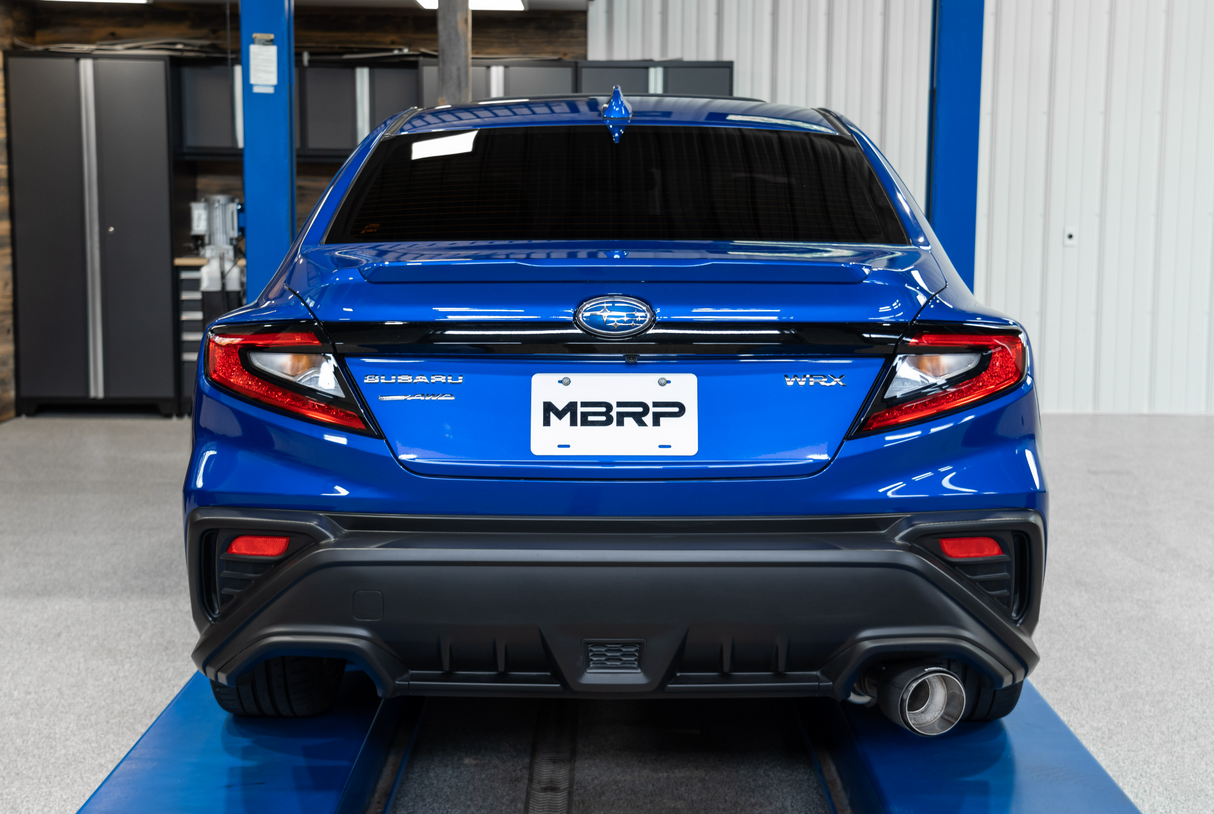 MBRP® (22-24) Subaru WRX Armor Lite Aluminum 3" Cat-Back Exhaust with Street Profile