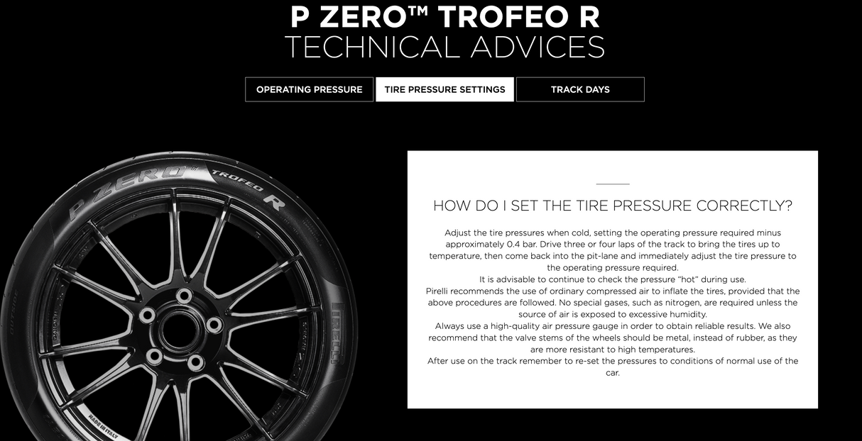 Pirelli® P ZERO™ TROFEO R
