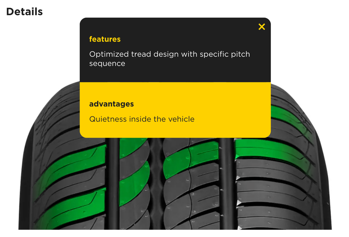 Pirelli® CINTURATO P1™ VERDE 195/55R16 87W RUNFLAT