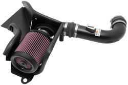 K & N® 69-9504TTK - 69 Series Typhoon® Cold Air Intake w/ Red Filter