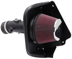 K & N® 69-7002TTK - 69 Series Typhoon® Cold Air Intake w/ Red Filter
