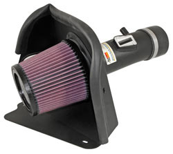 K & N® 69-7062TTK - 69 Series Typhoon® Cold Air Intake w/ Red Filter
