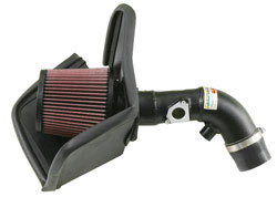 K & N® 69-8757TTK - 69 Series Typhoon® Cold Air Intake w/ Red Filter