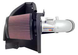 K & N® 69-1013TS - 69 Series Typhoon® Cold Air Intake w/ Red Filter
