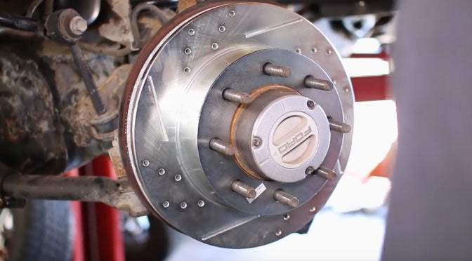 2005-2007 SUPER DUTY 4WD POWERSTOP Z36 TRUCK AND TOW BRAKE KIT INSTALL
