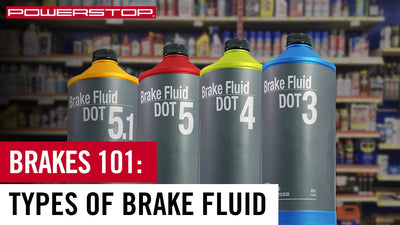 WHAT ARE THE DIFFERENT TYPES OF BRAKE FLUID?