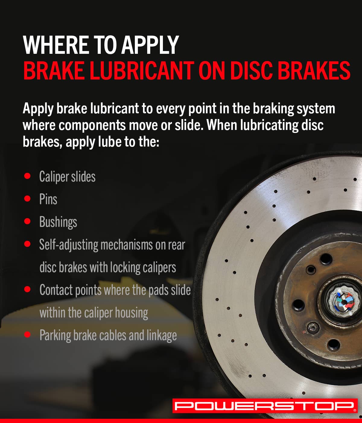 How to Apply Brake Lube on Brake Rotors