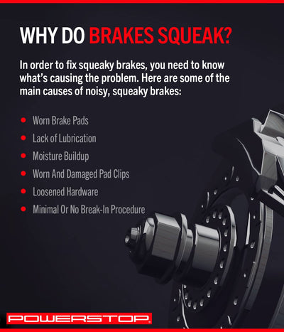 HOW TO FIX NOISY, SQUEAKY BRAKE ROTORS and PADS