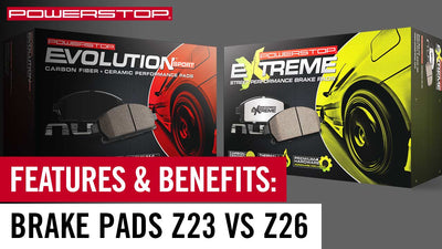 Z23 VS Z26: WHICH BRAKE PAD UPGRADE IS RIGHT FOR YOU?