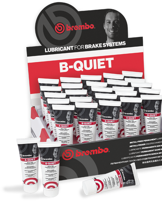 BREMBO B-QUIET LUBRICANT: HOW TO APPLY IT?