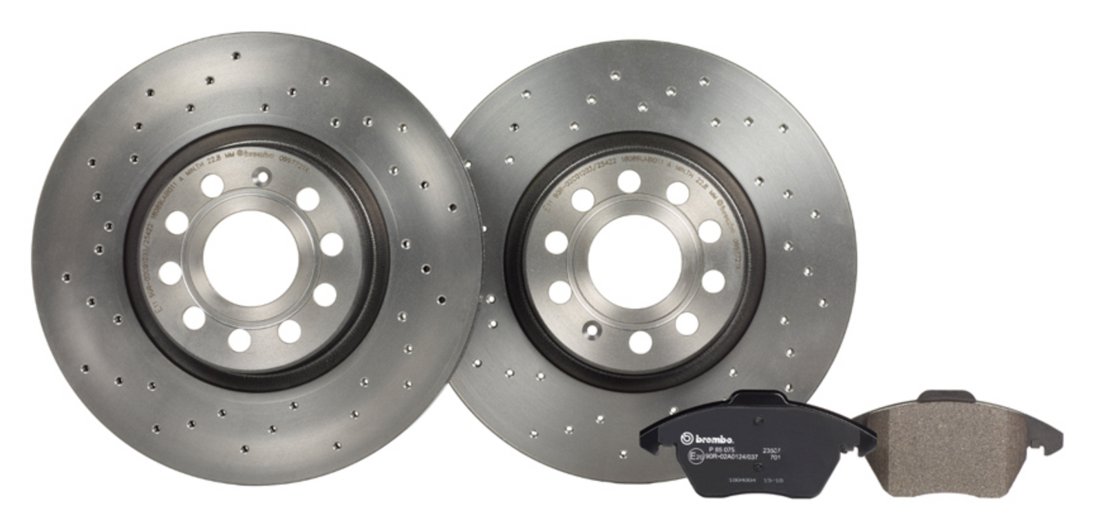 BREMBO DIRECTIONAL BRAKE DISCS