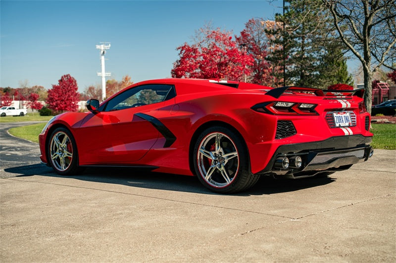 Corsa 2020-2025 Chevrolet Corvette C8 RWD 3in Valved Cat-Back w/ 4.5in Carbon Fiber Polished Tips
