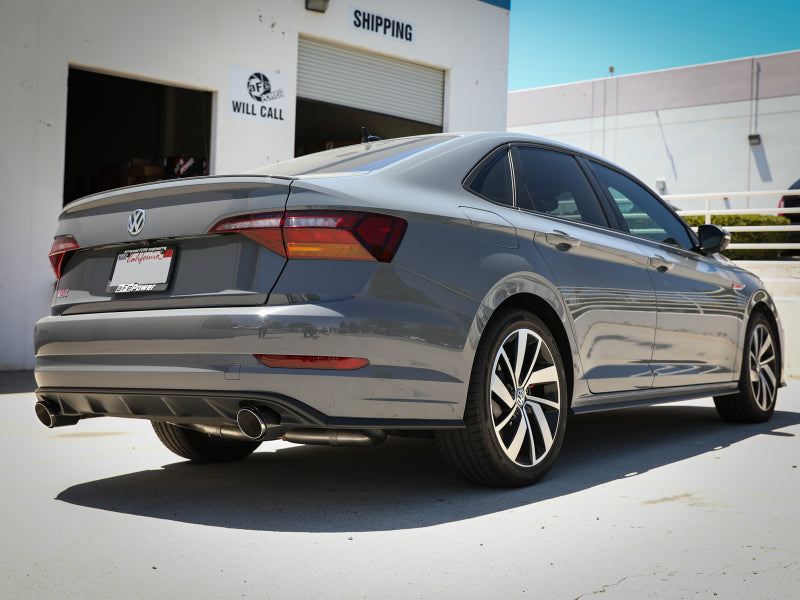 aFe 19-21 VW Jetta GLI (MKVII) L4-2.0L (t) MACH Force-Xp 304 SS Cat-Back Exhaust System Carbon Tips