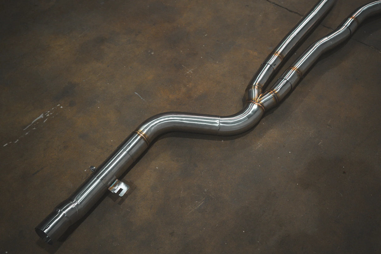 Valvetronic Designs® (18-24) BMW X3/X4 M40i Valved Sport Cat-Back Exhaust with 4" OD Tips