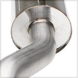 (02-05) Honda Civic 2.0L 2.5" Cat-Back Exhaust with 4" OD Burnt Tip