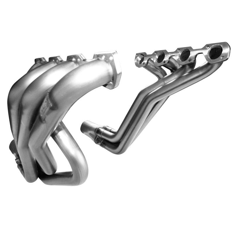 Kooks  (79-93) Ford Mustang SBF 304SS 1-7/8" Long Tube Headers with Adapter Plate