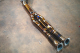 Valvetronic Designs® Nissan GT-R R35 Titanium Cat-Back Exhaust with 4" OD Tips
